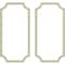 Ekena Millwork 31-in. W x 62-in. H Foster Running Coin Panel Moulding Kit Double Panel PMLKFO31X62B - alternate 8